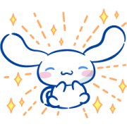 Cinnamoroll: All Expressions Sticker for LINE & WhatsApp | ZIP: GIF & PNG