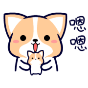 Corky Gorky 4 Corky Gorky 4 Sticker for LINE & WhatsApp | ZIP: GIF & PNG