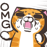 Lan Lan Cat: Daily Sticker for LINE & WhatsApp | ZIP: GIF & PNG