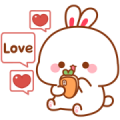 Lovely Tooji Effect Stickers Sticker for LINE & WhatsApp | ZIP: GIF & PNG