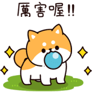Answer Shiba Dog 3 Answer Shiba Dog 3 Sticker for LINE & WhatsApp | ZIP: GIF & PNG