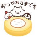 Penguin and Cat Days×LAWSON Sticker for LINE & WhatsApp | ZIP: GIF & PNG