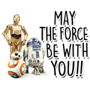 Star Wars (Favorite Characters) Star Wars (Favorite Characters) Sticker for LINE & WhatsApp | ZIP: GIF & PNG