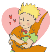 The Little Prince fills your life Sticker for LINE & WhatsApp | ZIP: GIF & PNG