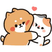 Tonton Friends Love Daily Joyful Sticker Tonton Friends Love Daily Joyful Sticker Sticker for LINE & WhatsApp | ZIP: GIF & PNG
