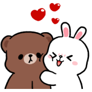 BROWN & FRIENDS × Gkomo Sticker for LINE & WhatsApp | ZIP: GIF & PNG