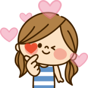 Kawashufu: Animated 7 [Daily] Sticker for LINE & WhatsApp | ZIP: GIF & PNG