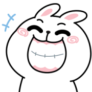 N9: CHEER Rabbit Animated x3 N9: CHEER Rabbit Animated x3 Sticker for LINE & WhatsApp | ZIP: GIF & PNG