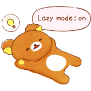 Rilakkuma beside you stickers Sticker for LINE & WhatsApp | ZIP: GIF & PNG