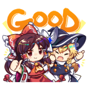Touhou Lost Word Touhou Lost Word Sticker for LINE & WhatsApp | ZIP: GIF & PNG