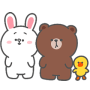 BROWN & FRIENDS × Smaisiam Sticker for LINE & WhatsApp | ZIP: GIF & PNG