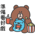BugCat-Capoo × BROWN & FRIENDS Stickers