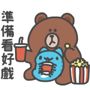 BugCat-Capoo × BROWN & FRIENDS Stickers BugCat-Capoo × BROWN & FRIENDS Stickers Sticker for LINE & WhatsApp | ZIP: GIF & PNG