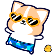 Corky Gorky 5 Sticker for LINE & WhatsApp | ZIP: GIF & PNG