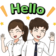 General Education English, NRRU(EVT) General Education English, NRRU(EVT) Sticker for LINE & WhatsApp | ZIP: GIF & PNG