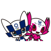 MIRAITOWA & SOMEITY TOKYO 2020 Stickers3 Sticker for LINE & WhatsApp | ZIP: GIF & PNG