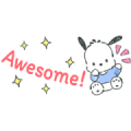 Pochacco Small Stickers Sticker for LINE & WhatsApp | ZIP: GIF & PNG