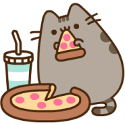Pusheen the Cat Animated Stickers Sticker for LINE & WhatsApp | ZIP: GIF & PNG