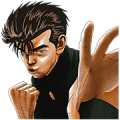 ROKUDENASHI BLUES Sticker for LINE & WhatsApp | ZIP: GIF & PNG