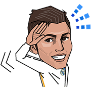 Real Madrid Champions League Real Madrid Champions League Sticker for LINE & WhatsApp | ZIP: GIF & PNG