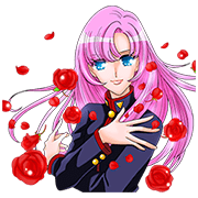 Shojokakumei Utena Sticker for LINE & WhatsApp | ZIP: GIF & PNG
