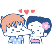 luoluoloveyou: Summer Love Sticker for LINE & WhatsApp | ZIP: GIF & PNG