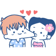 luoluoloveyou: Summer Love luoluoloveyou: Summer Love Sticker for LINE & WhatsApp | ZIP: GIF & PNG
