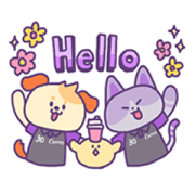 Animals' Daily Life Animals'Daily Life Sticker for LINE & WhatsApp | ZIP: GIF & PNG