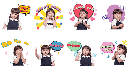 Gempita - Baby Boss Line Sticker GIF & PNG Pack: Animated & Transparent No Background | WhatsApp Sticker