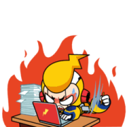 ENGY Work Work Work! Sticker for LINE & WhatsApp | ZIP: GIF & PNG