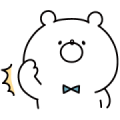 Girly Bear × Talk CARE Sticker for LINE & WhatsApp | ZIP: GIF & PNG