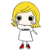 ILEMER E/MARY Stickers ILEMER E/MARY Stickers Sticker for LINE & WhatsApp | ZIP: GIF & PNG