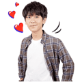Iqbaal: (Not Your Average) Boy Next Door Sticker for LINE & WhatsApp | ZIP: GIF & PNG