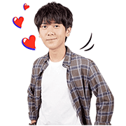 Iqbaal: (Not Your Average) Boy Next Door Sticker for LINE & WhatsApp | ZIP: GIF & PNG