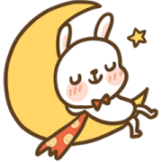 LINE Official Select × Super Bunny LINE Official Select × SuperBunny Sticker for LINE & WhatsApp | ZIP: GIF & PNG