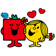 MR. MEN LITTLE MISS MR.MEN LITTLE MISS Sticker for LINE & WhatsApp | ZIP: GIF & PNG
