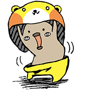 Mogurumin Sticker for LINE & WhatsApp | ZIP: GIF & PNG