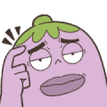 Mr. Eggplant: Funny Facial Expressions