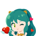 Pokopoko × Uruseiyatsura Sticker Sticker for LINE & WhatsApp | ZIP: GIF & PNG