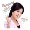 Raisa the Office Lady Sticker for LINE & WhatsApp | ZIP: GIF & PNG