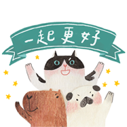 Watsons × Mr. Cat & Friends Watsons × Mr.Cat & Friends Sticker for LINE & WhatsApp | ZIP: GIF & PNG