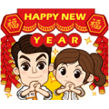 2016 J.P. Morgan Animated Stickers Sticker for LINE & WhatsApp | ZIP: GIF & PNG
