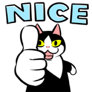 A Little Fat Cat Animated A Little Fat Cat Animated Sticker for LINE & WhatsApp | ZIP: GIF & PNG