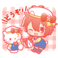 IDOLiSH7 × SANRIO CHARACTERS Sticker for LINE & WhatsApp | ZIP: GIF & PNG