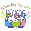 Motivational miffy Stickers Motivational miffy Stickers