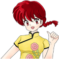 Ranma1/2 Sticker for LINE & WhatsApp | ZIP: GIF & PNG