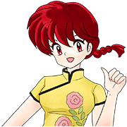 Ranma1/2 Sticker for LINE & WhatsApp | ZIP: GIF & PNG