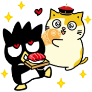 BAD BADTZ-MARU & AMA Sticker for LINE & WhatsApp | ZIP: GIF & PNG