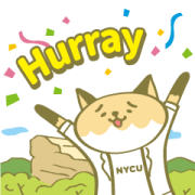 NYCU Inspiration. Sticker for LINE & WhatsApp | ZIP: GIF & PNG