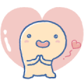 Pikara Original Stickers P-chan Pikara Original Stickers P-chan